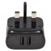 Mercury Dual USB-A Mains Charger 2.4A